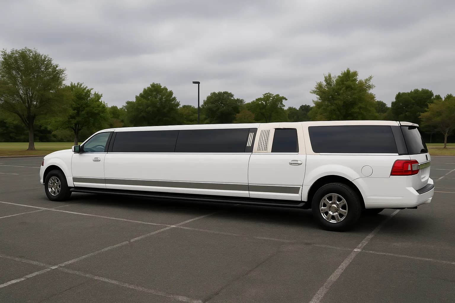 Limousines: exterior of a representative vehicle