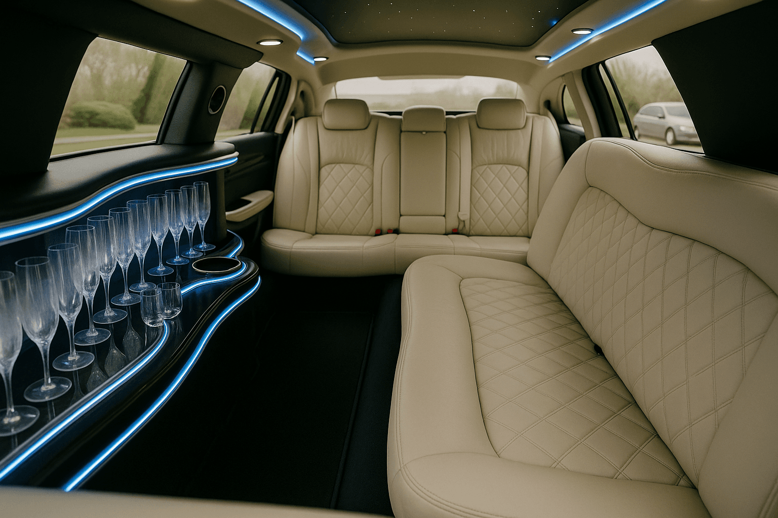 10 Passenger Limo - exterior view