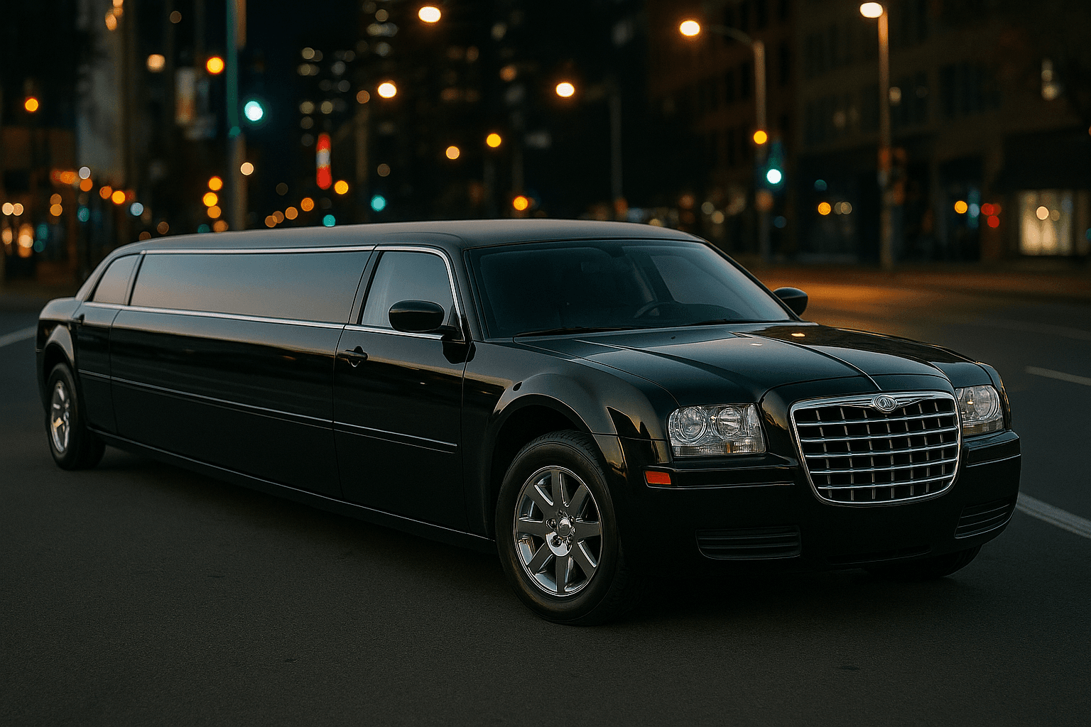 12 Passenger Limo - exterior view
