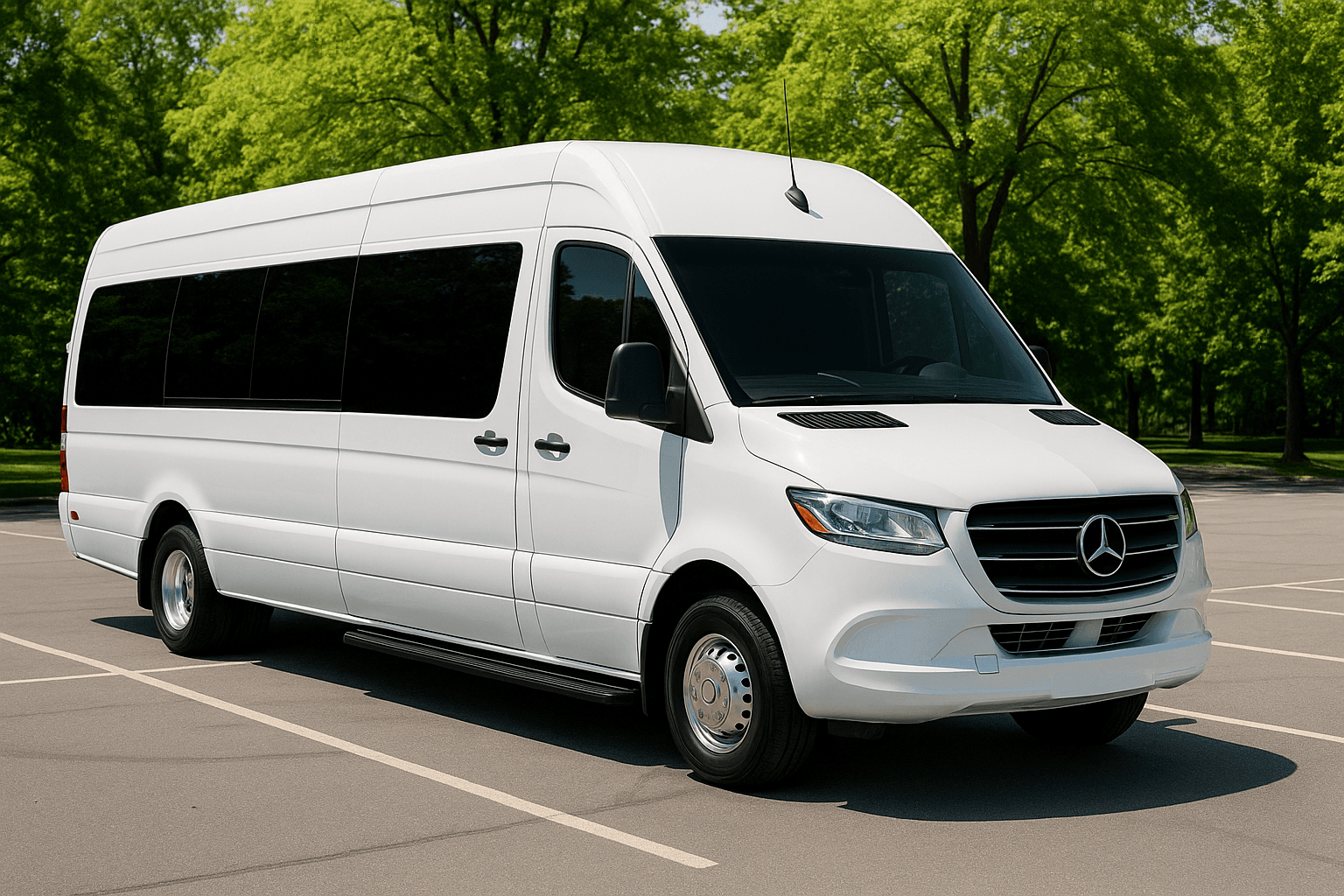 14 Passenger Limo Sprinter - exterior view