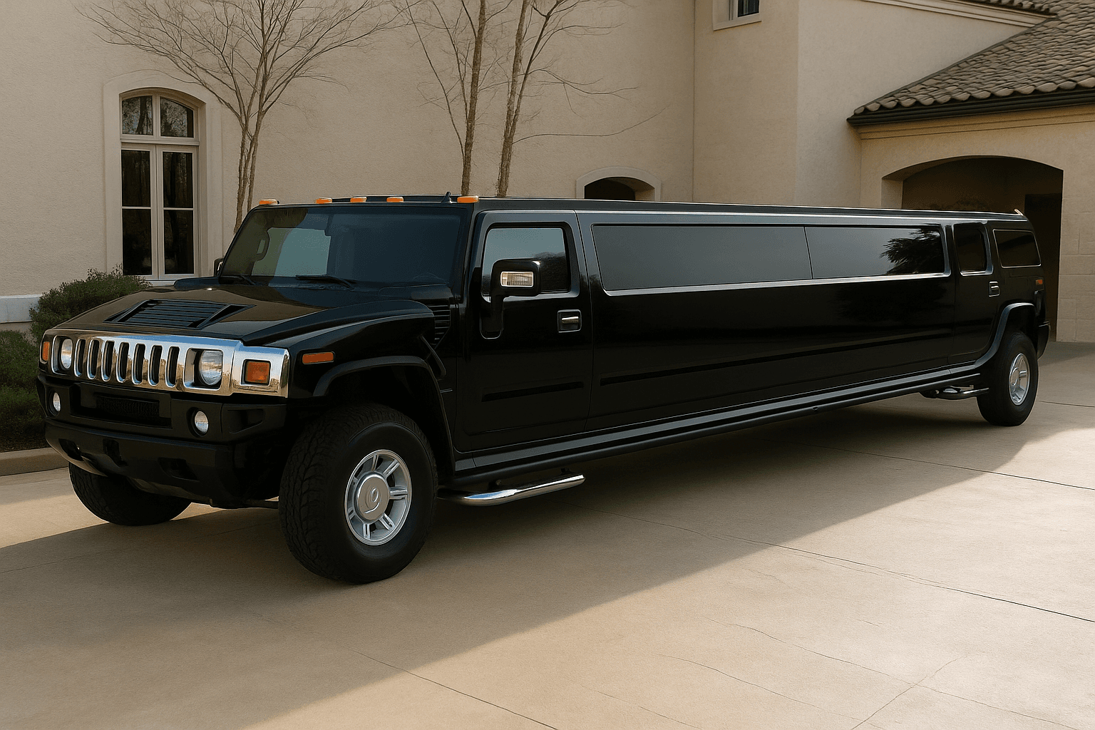 20 Passenger Limo - exterior view