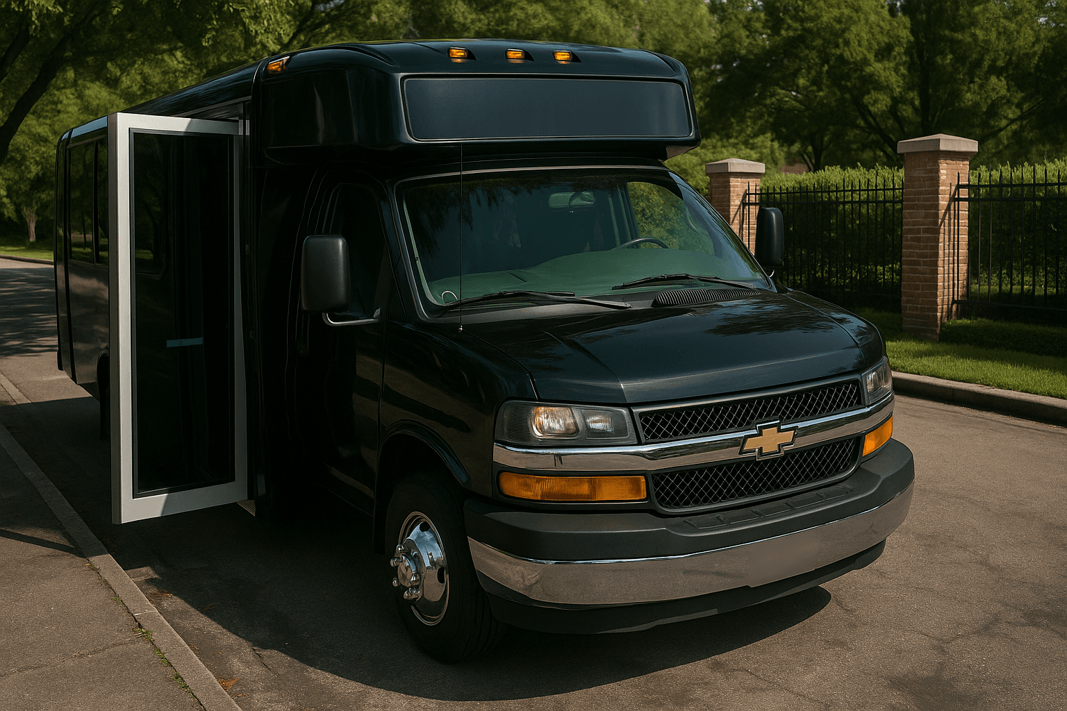 20 Passenger Party Bus - exterior view