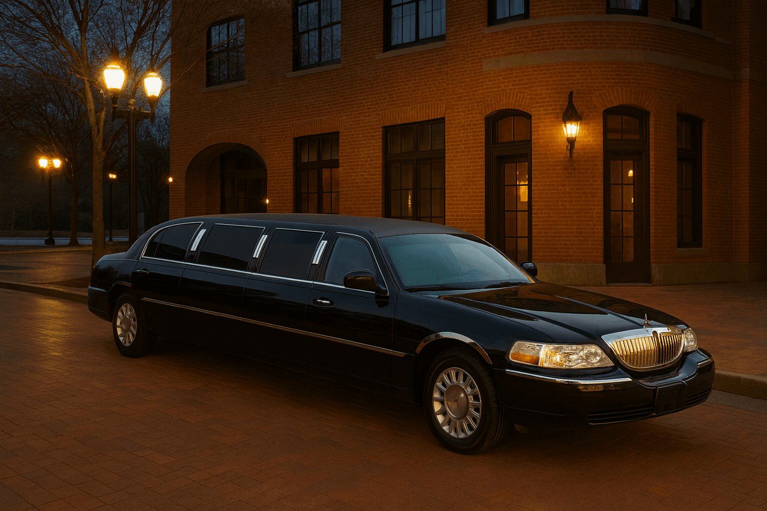 8 Passenger Limo - exterior view